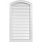 Ekena Millwork Arch Top Surface Mount PVC Gable Vent w/ 2"W x 2"P Brickmould Sill Frame, 20"W x 34"H GVPAR20X3403SN - alternate 1